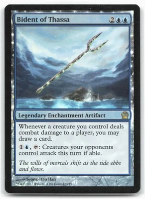 MTG Bident of Thassa Foil R Theros 42 LP - Image 1 of 2