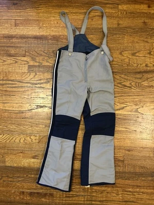 Obermeyer Ski Bib Overalls Men’s 34 Blue Suspenders Ski Snow 80’s Made Japan - Image 1 of 4