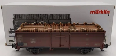 Marklin 58307 Type 1 German Federal Railway Open Gondola with Lumber EX/Box - Image 1 of 4