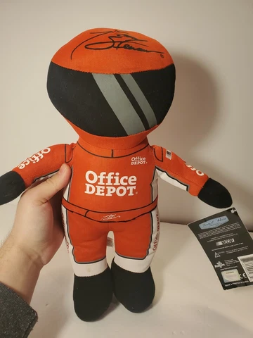 With Tags Tony Stewart 14 Red Driver Plush Office Depot Great Condition Cover