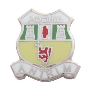 County Antrim Northern Ireland Crest Small Pin Badge - Picture 1 of 2