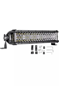 13.5 Inch LED Light Bar, Niking Auto 174W Side Shooter Triple Row LED Pods - Picture 1 of 11