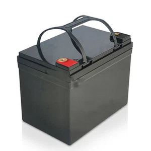 Caja de batería 12V 33AH LiFePO4 estuche con pantalla LCD para iluminación de almacenamiento de energía HAU - Imagen 1 de 12