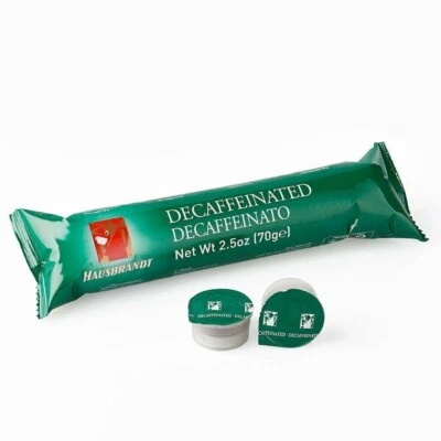 Capsule Caffè DECAFFEINATO Hausbrandt ® per macchine Guzzini 50 capsule