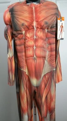 Disfraz de Halloween Muscle Man Piel Niño Mediano 8-10 Foto 1 de 2