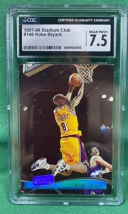 1997-98 Topps Stadium Club Kobe Bryant #146 LA Lakers CGC - 7.5 HOF - Picture 1 of 3