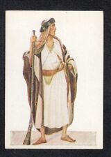 Vintage 1932 Ethnic Peoples Card Arab Bedouins in EGYPT