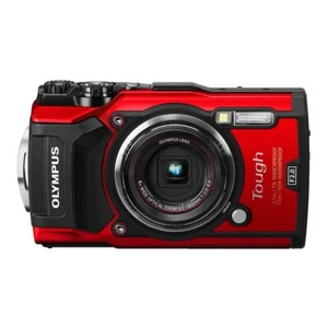 Cámara OM SYSTEM OLYMPUS TG-6 Roja, Impermeable, Alta Resolución 44x Macro - Imagen 1 de 12