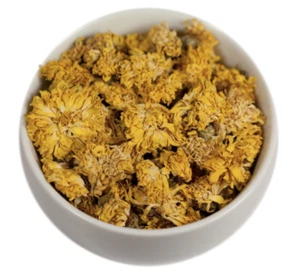 Golden Chrysanthemum Herbal Tea Loose Leaf 2, 4, 8 Oz 1lb Bulk Teas - Picture 1 of 1