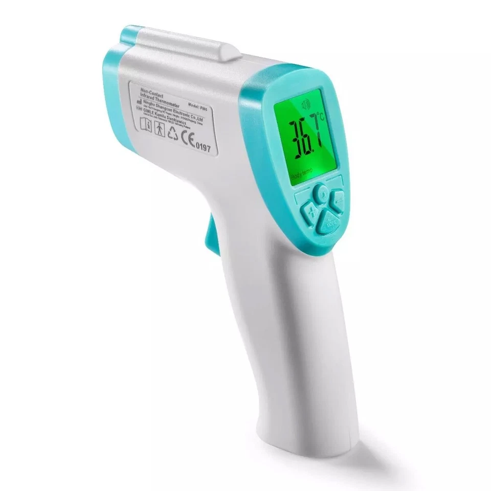 Termometro Pistola Frontale Ad Infrarossi Digitale Senza Contatto Per La Febbre - Immagine 1 di 1