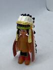 Yakari mit Federschmuck Bullyland Indianer Figur Sammelfigur 43356 B-Ware