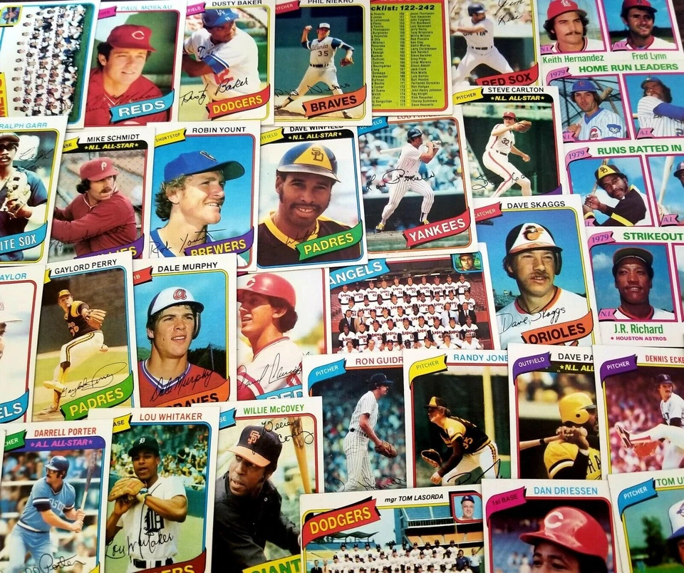 1980 TOPPS BASEBALL #492 - 726 YOU PICK SEE SCANS OF EVERY CARD NEW LISTING - Image 1 of 1