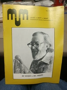 Irv Weiner Mr. Fingers Vintage Issue MUM Magazine 1978 Vol. 67 No. 12 - Picture 1 of 1