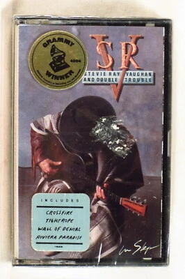 STEVIE RAY VAUGHAN w/ Double Trouble - In Step 1999 1st US cassette SEALED - Image 1 of 2