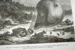GRANDES INVENTIONS DES TEMPS MODERNES-FOCILLON-1885-CHEMIN DE FER TELEGRAPHE-ILL - Picture 1 of 1