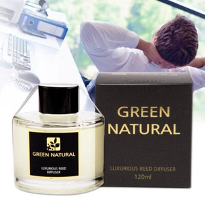 Grüner natürlicher Diffuser 120 ml ätherisches Grapefruitöl Korea handgefertigt - Bild 1 von 10