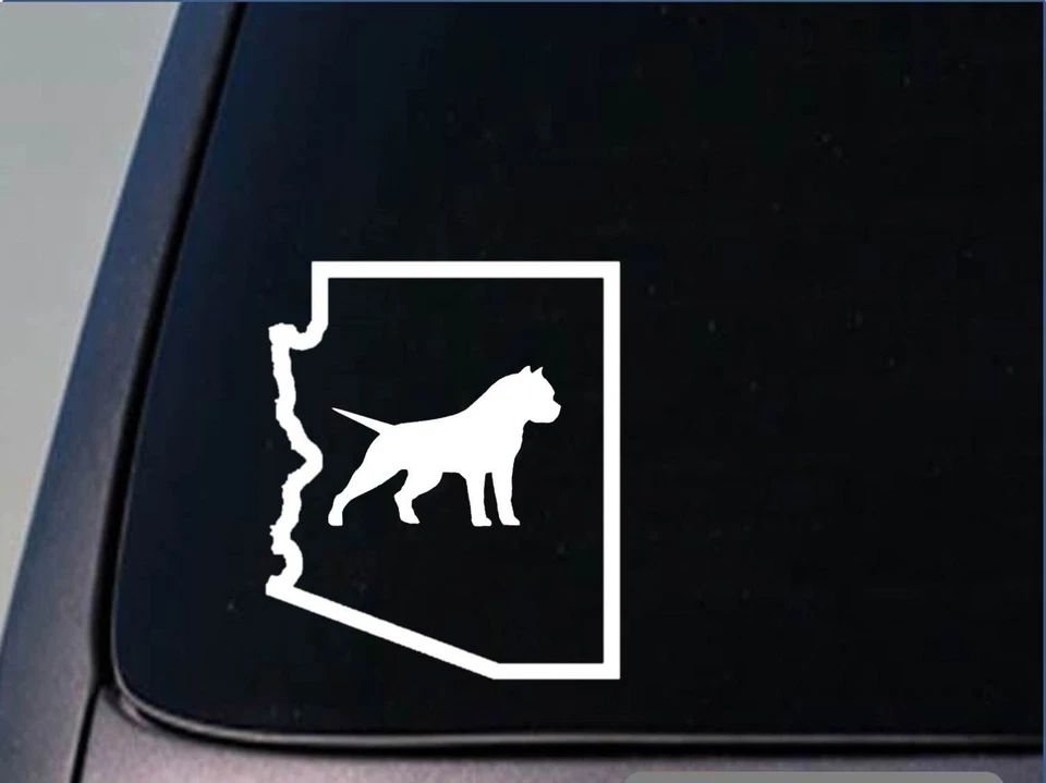 Bully Arizona Sticker *G907* 8" vinyl decal pit bull pitbull bulldog bluetri - Image 1 of 1
