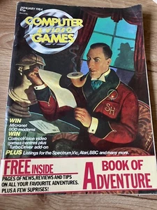 Computer & Video Games Magazine 1984. Commodore 64. Spectrum 48K. adverts. Atari - Picture 1 of 24