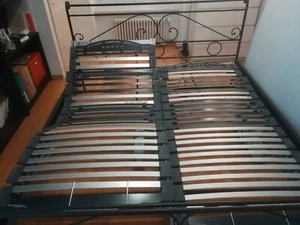 2x Sommier électrique 90x200 cm – Réglable tête et pieds - Bild 1 von 5