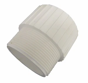 New Sch 40 PVC " Male Adapter Socket X Male NPT Thread New Sch 40 PVC - Picture 1 of 5