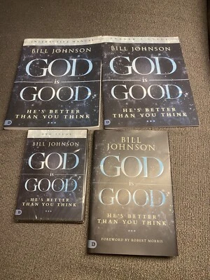 Билл Джонсон БОГ ЭТО ХОРОШО Набор Книг Учебная программа Он Лучше, Чем Вы Думаете ПОЛНЫЙ - Изображение 1 из 4