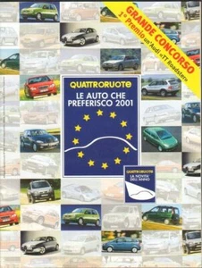 QUATTRORUOTE Le Auto che preferisco 2001 Allegato al n. 540 - Imagen 1 de 1