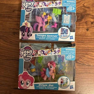 Hasbro My Little Pony     Set of 2    TWILIGHT SPARKLE & PINKIE PIE   NiB - Picture 1 of 4