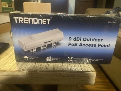 TRENDnet Long Range 11n 2.4GHz Wireless Outdoor PoE Access Point  - Image 1 of 4