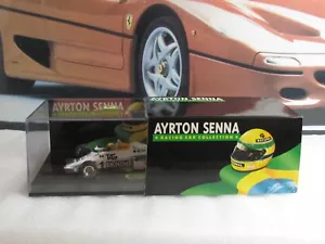MINICHAMPS /F1 WILLIAMS FW08c - AYRTON SENNA - 1/43 SCALE MODEL CAR - LANG EDT - Picture 1 of 9