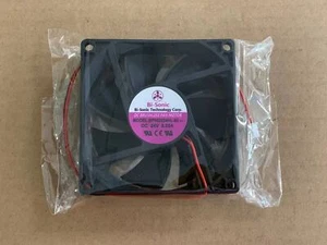 Ventilador de refrigeración de chasis de 2 cables BI-SONIC BP802524HL-03 24V 0,25A 80x80x25 mm - Imagen 1 de 6