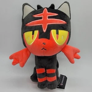 Pokemon Center Original Litten Poké Plush 2016 - 8 In. (NEW WITH TAGS) - Picture 1 of 10