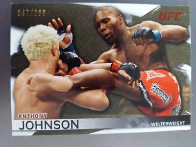 Anthony Johnson #68 2010 Topps UFC Knockout Gold #047/288 - Image 1 of 2