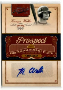 2011 Playoff Prime Cuts Baseball Keenyn Walker ROOKIE AUTO WHITE SOX 248/299 - Picture 1 of 1