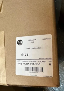 ALLEN BRADLEY 194E-FA20X-P11-PE-6 - NEW IN BOX - Picture 1 of 2