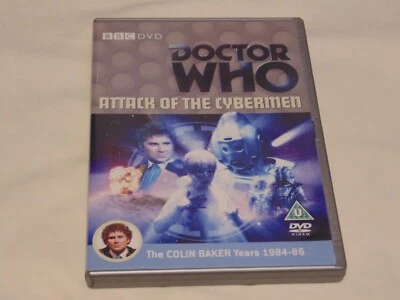 Doctor Who Attack of the Cybermen – Region 2 DVD 2009 BBC Colin Baker – Used - Image 1 of 4