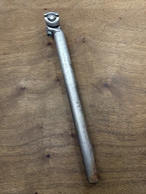 Tija de sillín Concept USA 26,0 mm 340 mm 1 cm retroceso plateado Foto 1 de 4