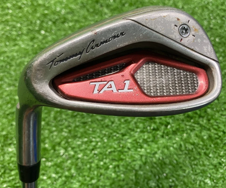 Tommy Armour TA1 Gap Wedge / LEFT-HAND / Regular Steel ~35.75"/ Nice Grip/xx7619 - Image 1 of 4
