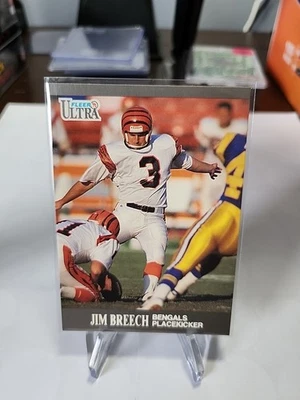1991 Fleer Ultra - Jim Breech #12 - Image 1 of 2