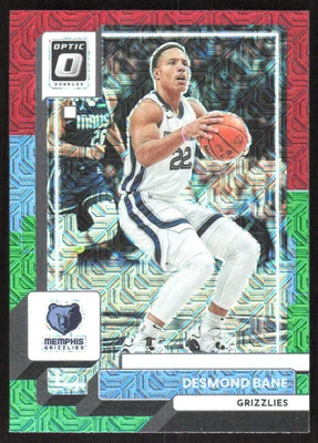 2337F 2022-23 Donruss Optic #190 Desmond Bane Choice Red & Green - Image 1 of 2