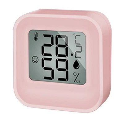 Compact LCD Thermometer Hygrometer Reliable Temperature and Humidity Detection - Image 1 of 4