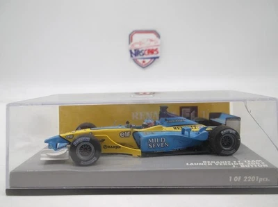 1/43 Présentation F1 2002 RENAULT 202 #15 Jenson Button MINICHAMPS - Photo 1/4