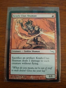 MTG Krark-Clan Chamán Mirrodin 98/306 Regular Común LP - Imagen 1 de 1