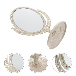 Kosmetikspiegel Make-up mit Vergrößerung Reise Vergrößerung Ständer oval - Bild 1 von 12