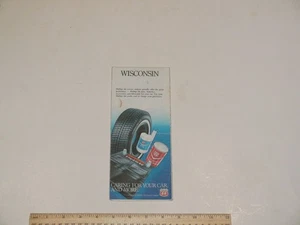 1981 Phillips 66 State Road Map of Wisconsin w/ Points of Interest & State Parks - Picture 1 of 10