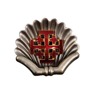 Knight Commander of the Equestrian Order Holy Sepulchre of Jerusalem Cap Badge - Picture 1 of 13