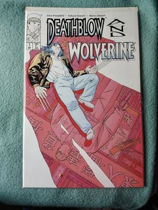 Deathblow vs Wolverine #1 Sep 1996 Image Marvel crossover Aaron Wiesenfeld cover - Picture 1 of 1