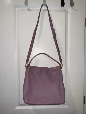 Kate Spade Cuero Guijarro Lila Huerto Calle Natalya Foto 1 de 4