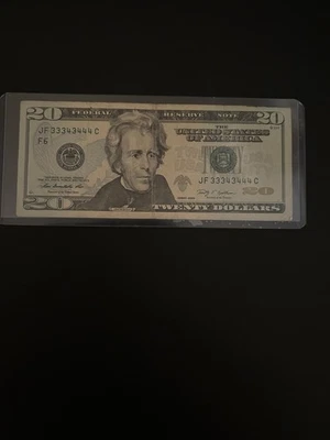 2009 $20 Federal Reserve Binary Bill In Circulated Condition - Image 1 of 3