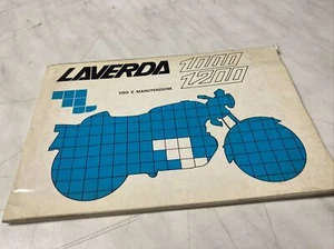 Laverda 1000 1200 Manual De Mantenimiento Para Propietario De Moto Italiano 1978 - Imagen 1 de 12
