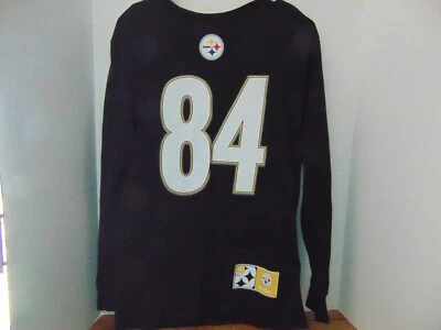 Men's Majestic NFL Pittsburgh Steelers Antonio Brown #84 Jersey T-Shirt Large - Изображение 1 из 4